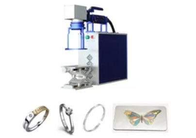 Mopa Color Metal 50W 3d Fiber Laser Marking Machine