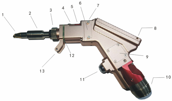 soldador 1080nm Maxphotonics del laser del PDA de 2000W CW con el remitente auto del alambre