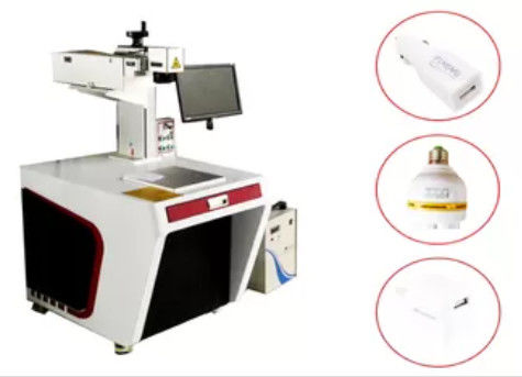 10μrad no máquina de grabado ULTRAVIOLETA del laser del metal 100kHz