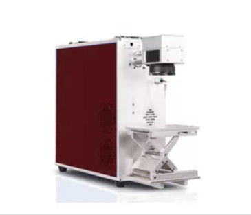 Máquina portátil de la marca del laser de la fibra 20w del FDA 0.01m m