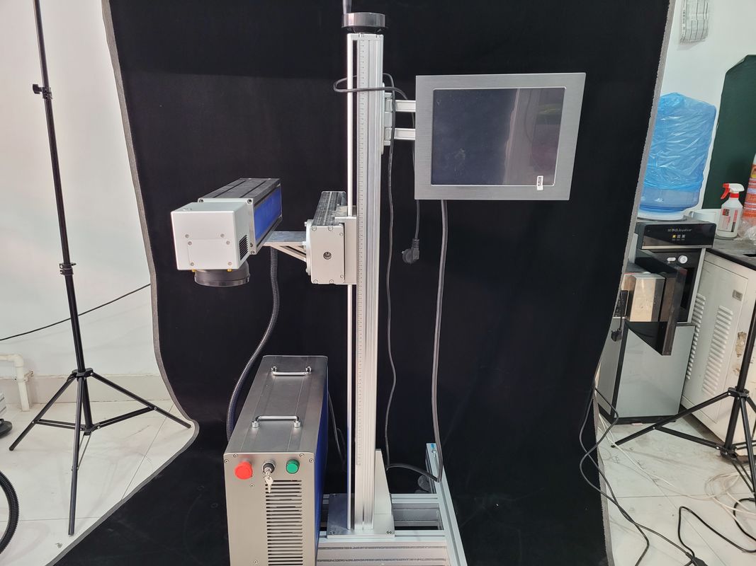 Máquina de la marca del laser de la mosca del CE de Raycus para el tubo del metal