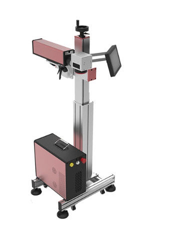 360 máquina de la marca del laser del grado 1064nm 20w para la tubería