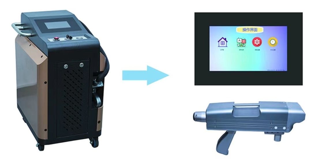 Pintura del laser del pulso 200W 0.05m m y herramienta del retiro del moho