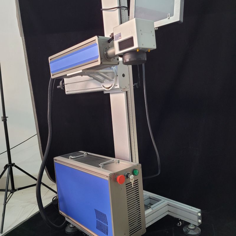 Máquina de la marca del laser de la mosca del CE de Raycus para el tubo del metal