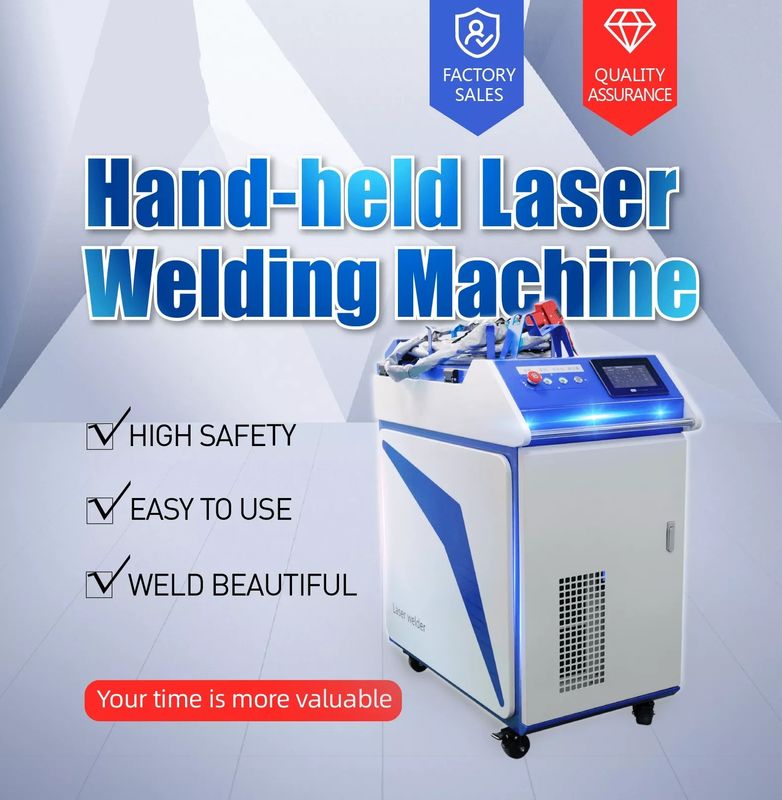 refrigeración por agua del CW de la soldadora de laser del PDA de 500W 1080NM