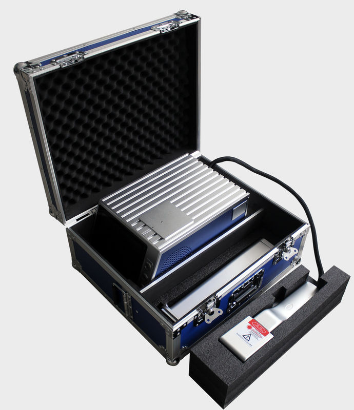 La marca móvil del laser de Maxphotonics trabaja a máquina 100khz los motores servos 1064nm