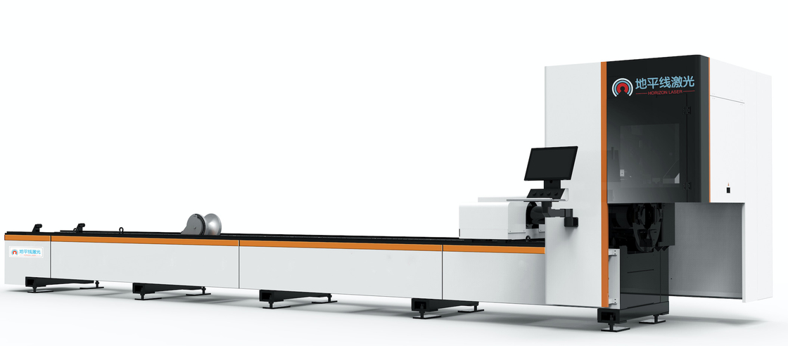 Foco auto Chuck Clamping de la cortadora del laser del tubo 6KW